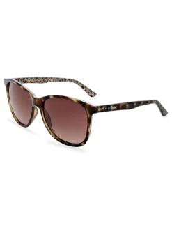 Marron - Lunettes de soleil Ted Baker Amie à fleurs Ted
