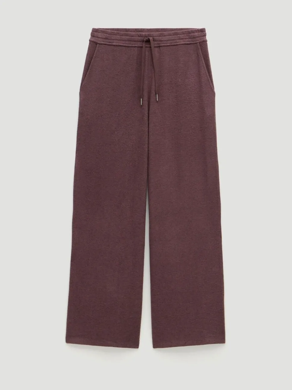 Marron - Pantalon de jogging large Hush Elle super doux