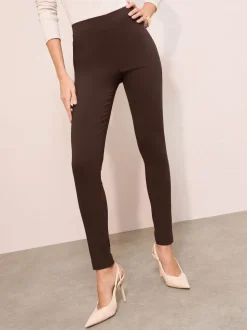 Marron - Pantalon slim Friends Like These Sculpting extensible