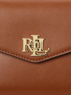 Marron - Sacoche Lauren Ralph Lauren Farrah en cuir à poignée supérieure