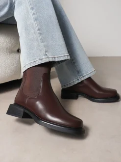 Marron - Simmi London bottines Dorres Chelsea