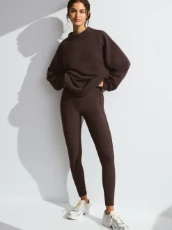 Marron - Sweat-shirt YPB Abercrombie & Fitch