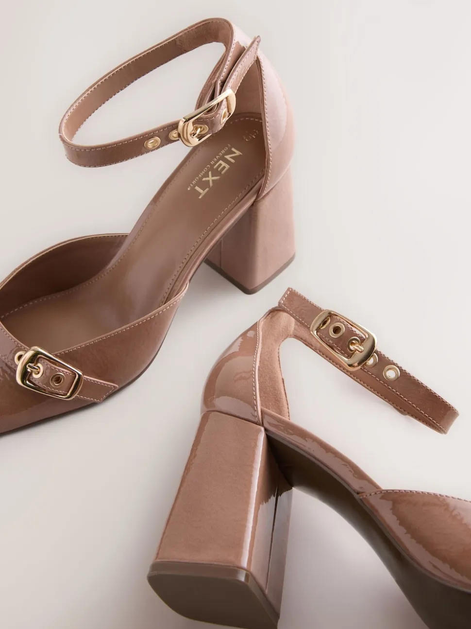 Marron - Talons Forever Comfort® à boucle et bout fermé