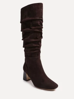 Marron alpin - Bottes hautes Linzi Alpine froncées
