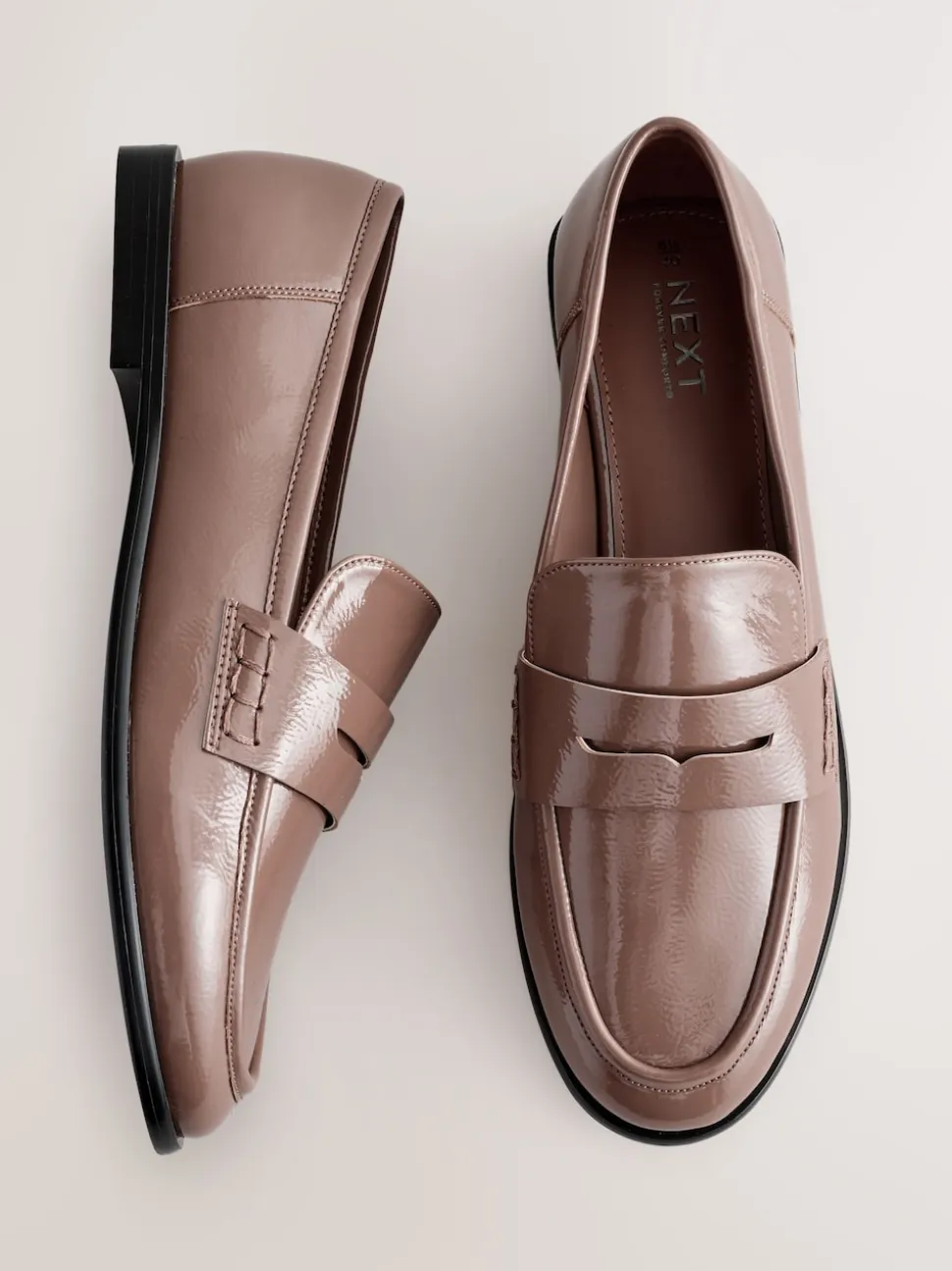 Marron café - Mocassins Forever Comfort® à bout rond