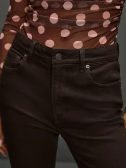 Marron chocolat - Authentic Relaxed Jeans skinny