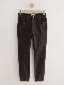 Marron chocolat - Authentic Relaxed Jeans skinny