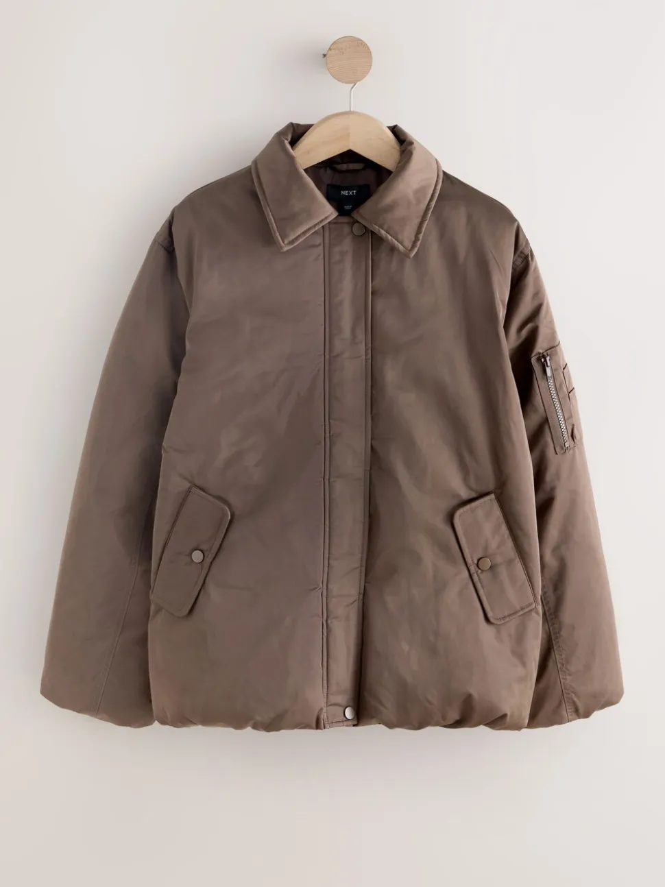Marron chocolat - Blouson imperméable