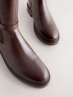Marron chocolat - Bottes d’équitation Forever Comfort® à boucle
