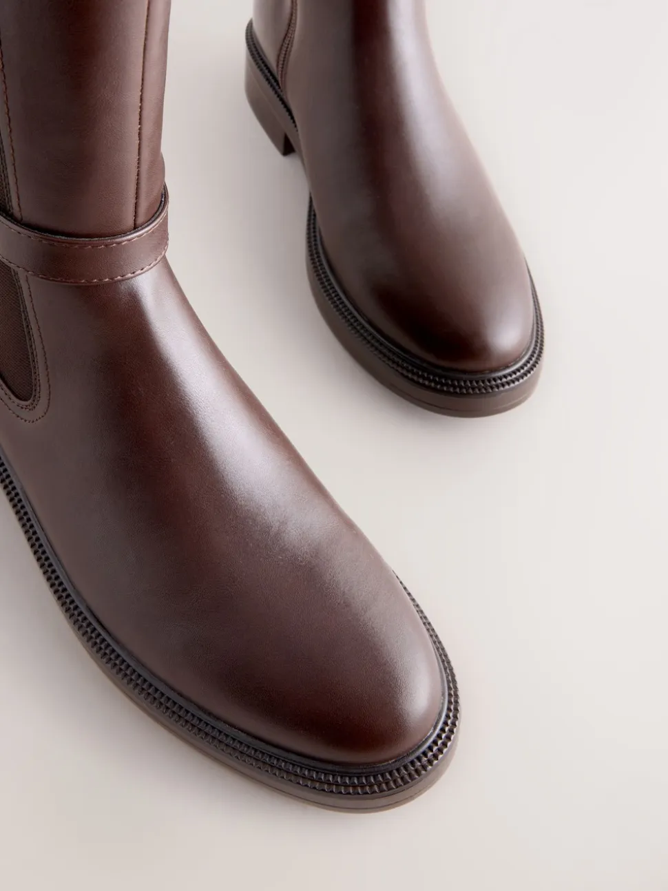 Marron chocolat - Bottes d’équitation Forever Comfort® à boucle