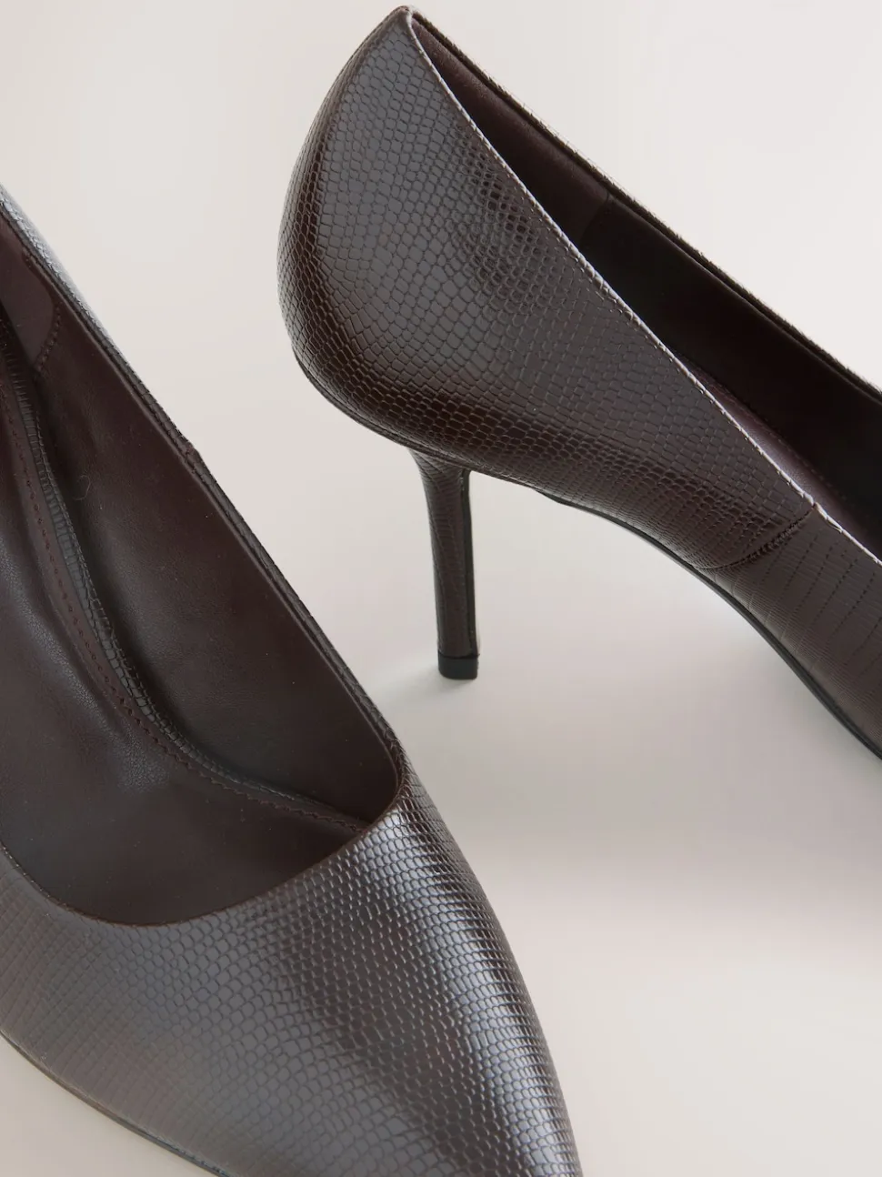 Marron chocolat - Chaussures à talons Forever Comfort® à bout pointu