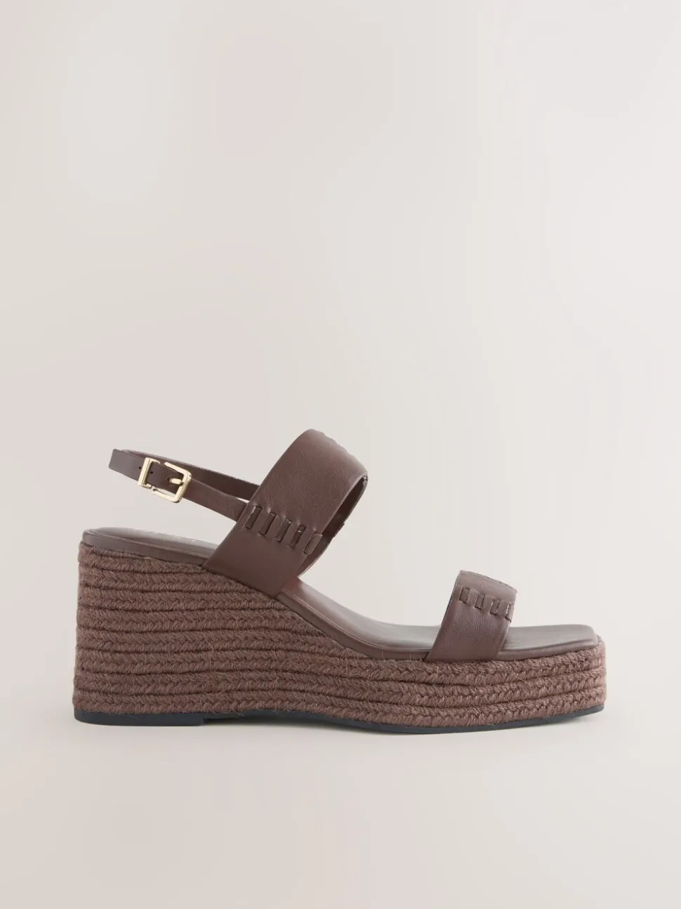 Marron chocolat - Chaussures compensées Craft en cuir haut de gamme