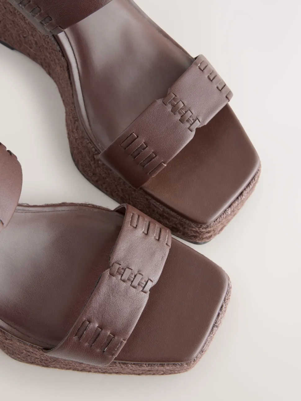 Marron chocolat - Chaussures compensées Craft en cuir haut de gamme