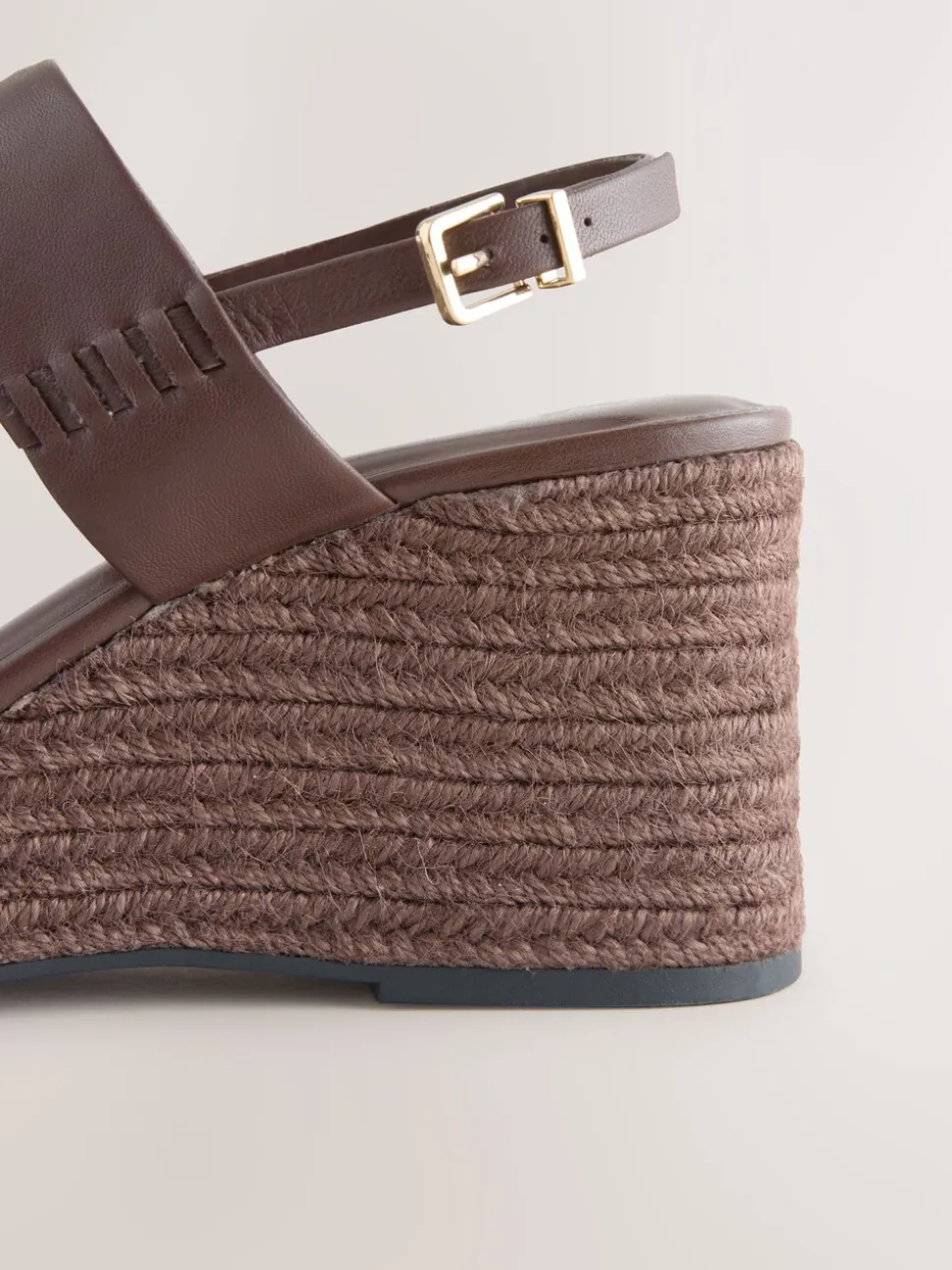 Marron chocolat - Chaussures compensées Craft en cuir haut de gamme