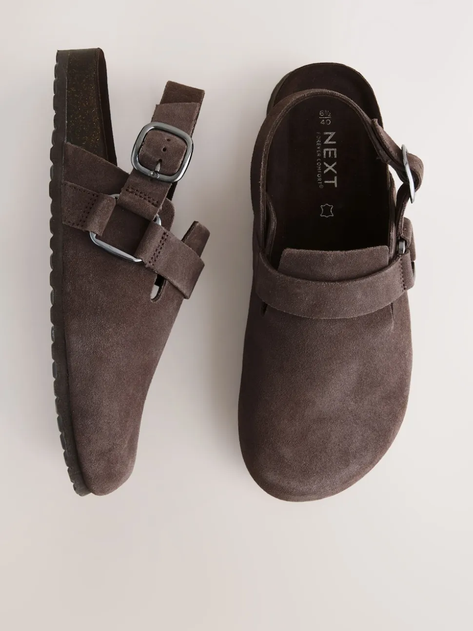 Marron chocolat - Chaussures à bride arrière Forever Comfort®