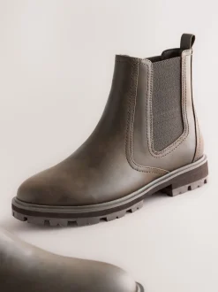 Marron chocolat - Chelsea Boots