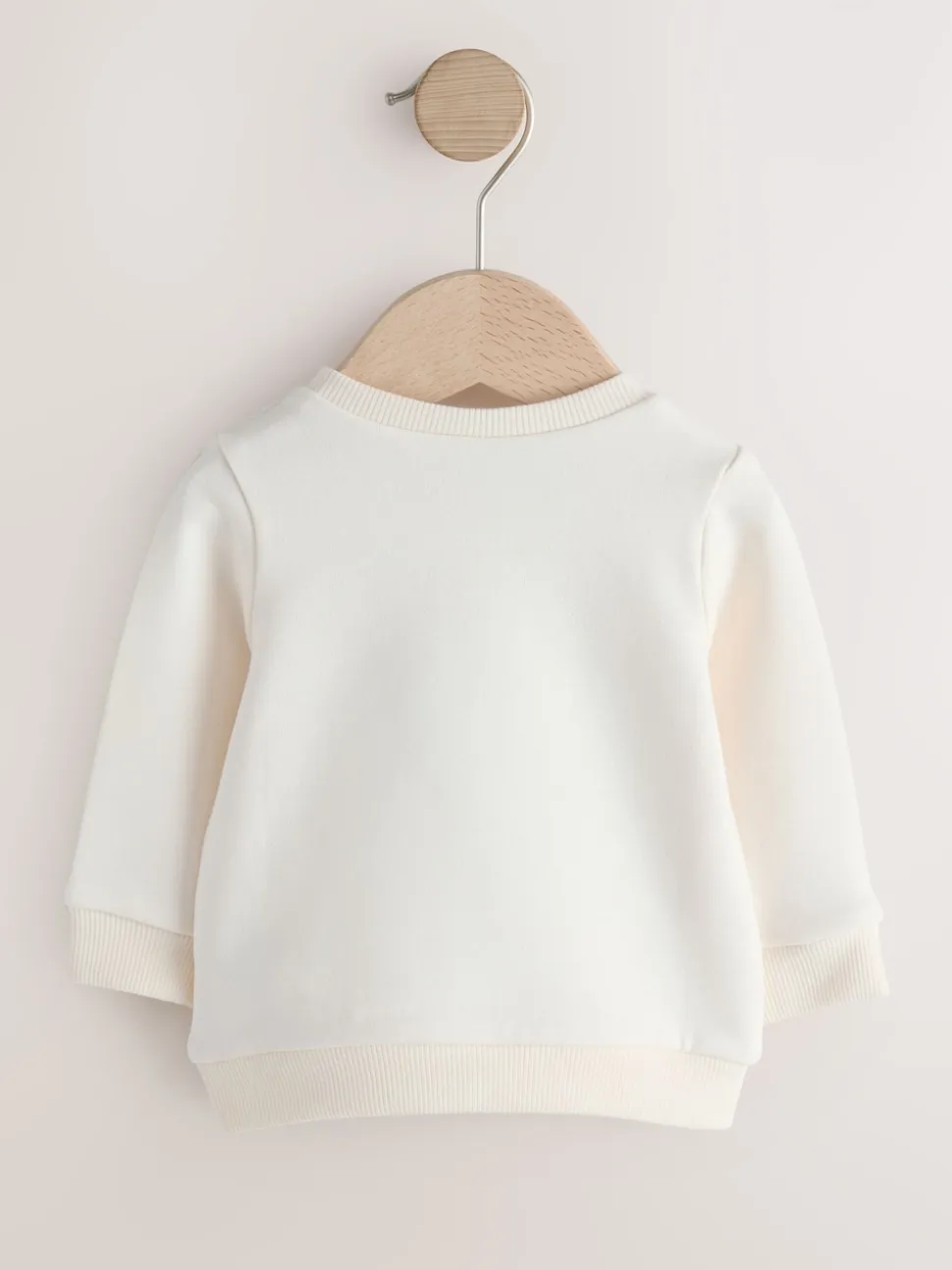 Marron chocolat - Ensemble sweat-shirt de grossesse court