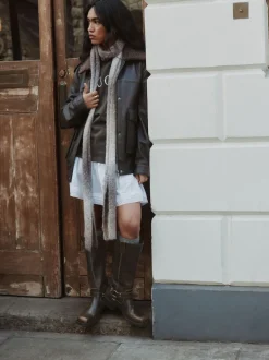 Marron chocolat - Forever Comfort® Bottes motardes à genoux