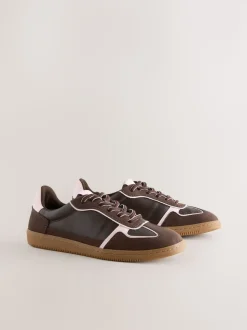 Marron chocolat - Formateurs lacets