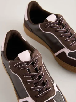 Marron chocolat - Formateurs lacets