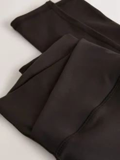 Marron chocolat - Legging Active Balance enveloppant sur le devant