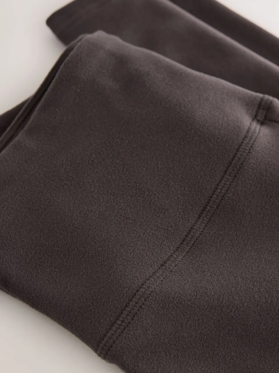 Marron chocolat - Leggings polaire confortable