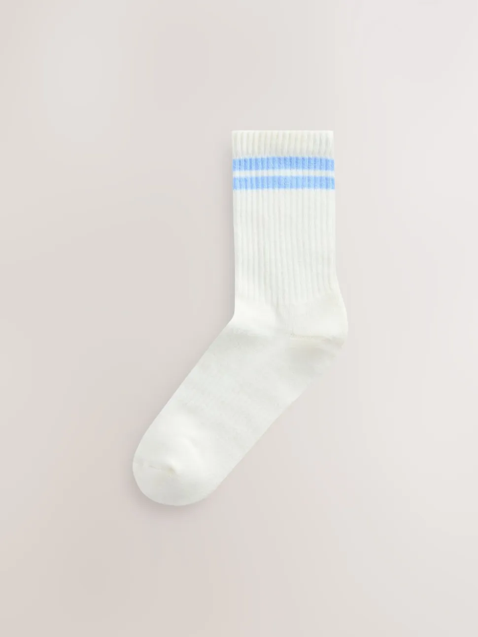 Marron chocolat - Lot de 3 Chaussettes de sport côtelées à semelle Coussinée avec soutien de la voûte plantaire