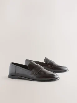 Marron chocolat - Mocassins Forever Comfort® à bout rond