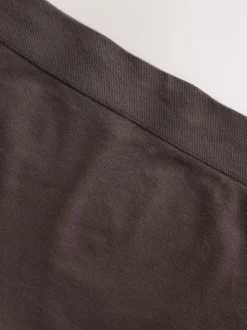 Marron chocolat - N.Premium Short sans coutures super doux