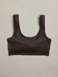 Marron chocolat - N.Soutien-gorge court très doux sans coutures Premium