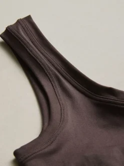 Marron chocolat - N.Soutien-gorge court très doux sans coutures Premium