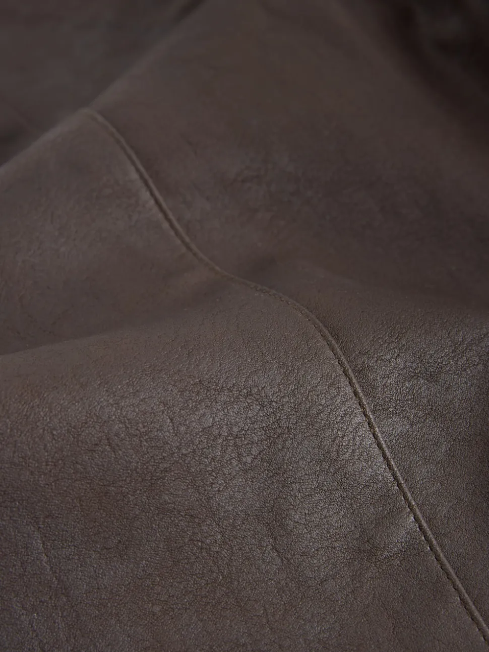 Marron chocolat - Pantalons évasés en similicuir