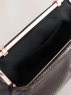 Marron chocolat - Pochette volumineuse