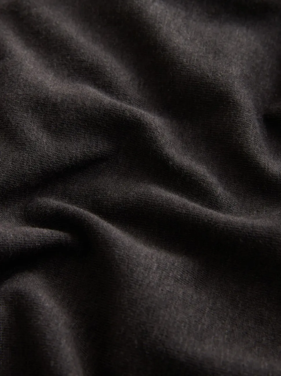 Marron chocolat - Robe mi-longue à manches courtes à bords roulés avec lin