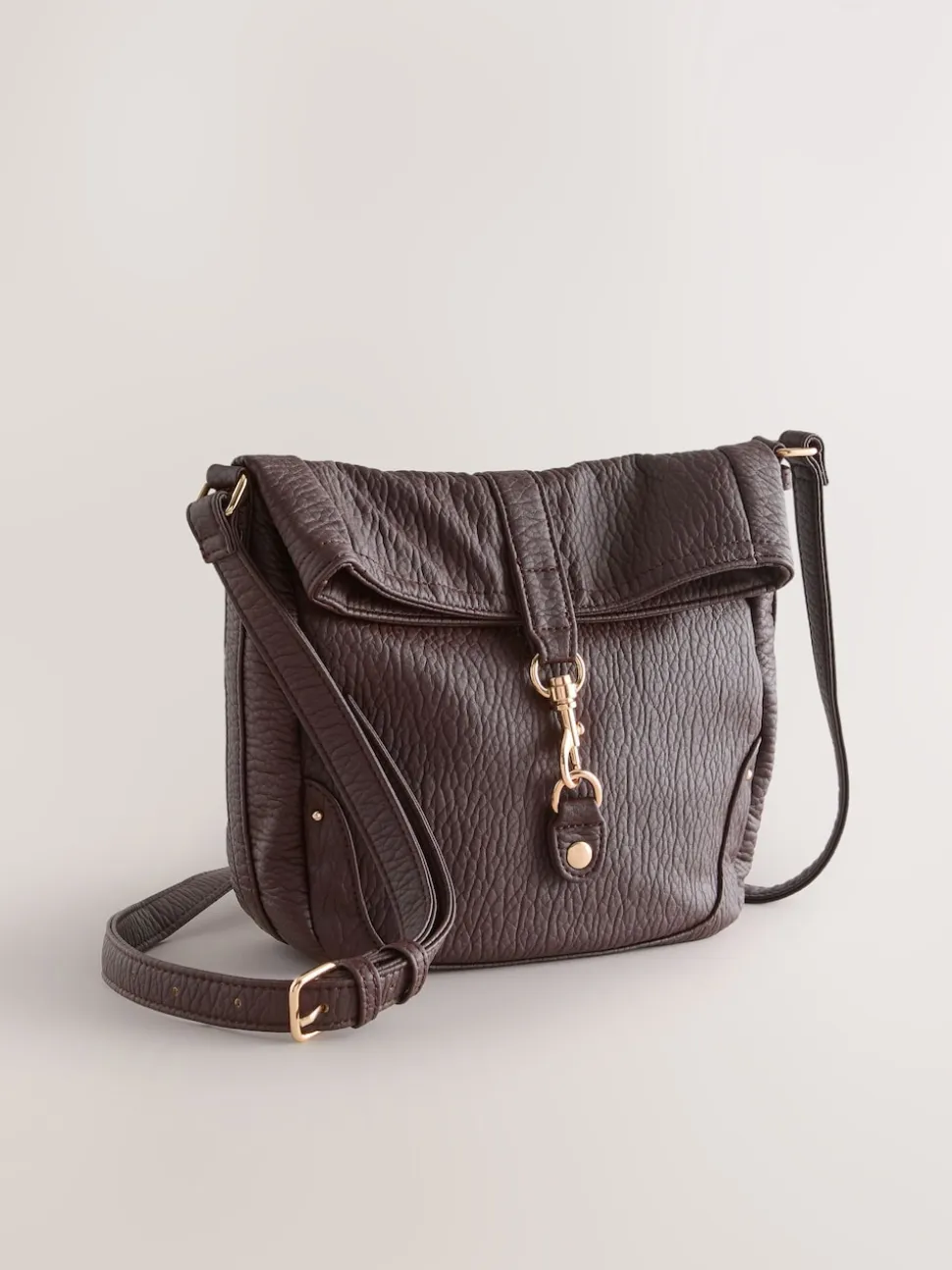 Marron chocolat - Sac à bandoulière Messenger