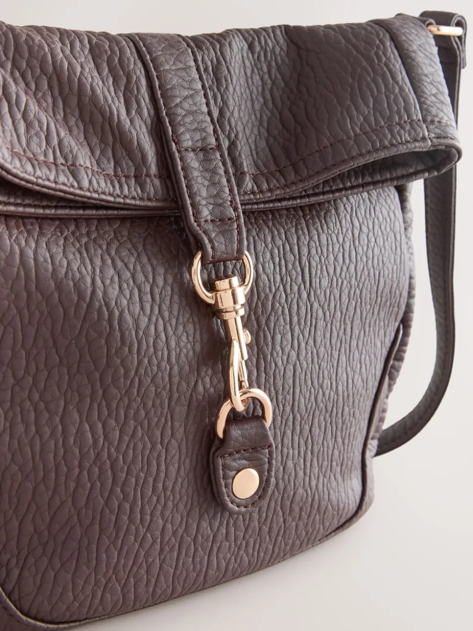 Marron chocolat - Sac à bandoulière Messenger