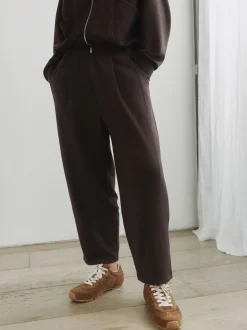 Marron chocolat - soi-même. Jogging Barrell Leg
