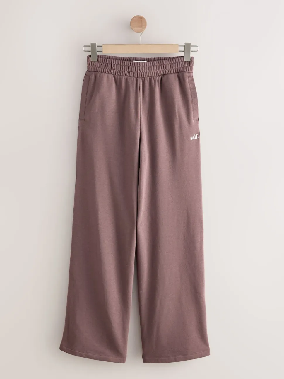 Marron chocolat - soi-même. Pantalon de jogging coupe large