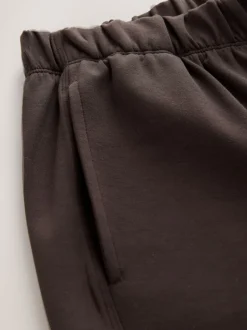 Marron chocolat - Survêtement haut de gamme épais à coupe ballon