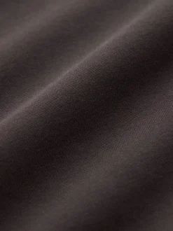 Marron chocolat - Sweat à capuche long épais décontracté