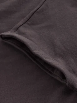 Marron chocolat - T-shirt à manches cap