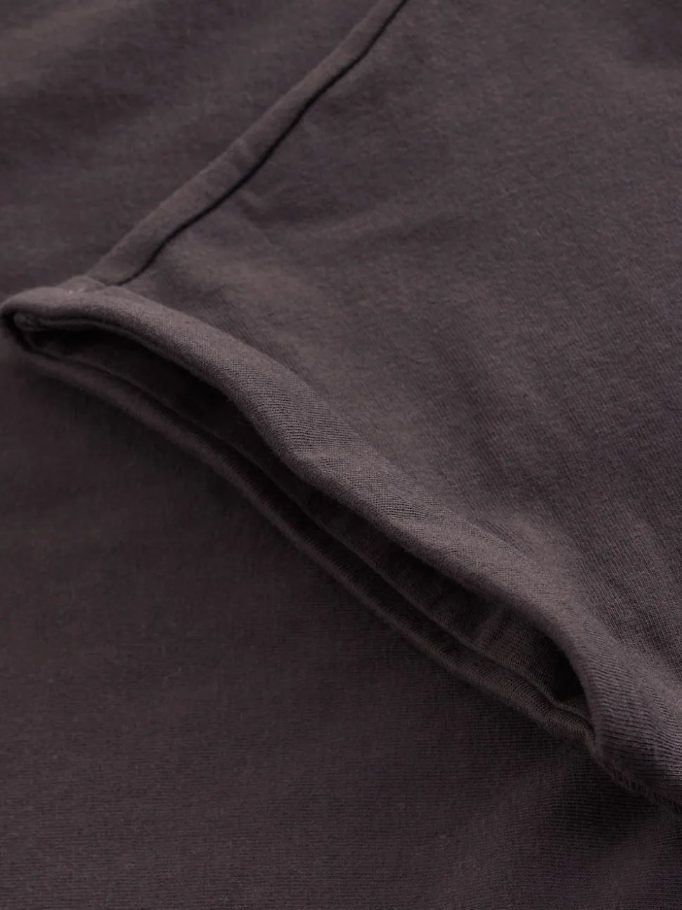 Marron chocolat - T-shirt à manches cap