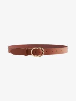 Marron fauve - Ceinture régulière en PU