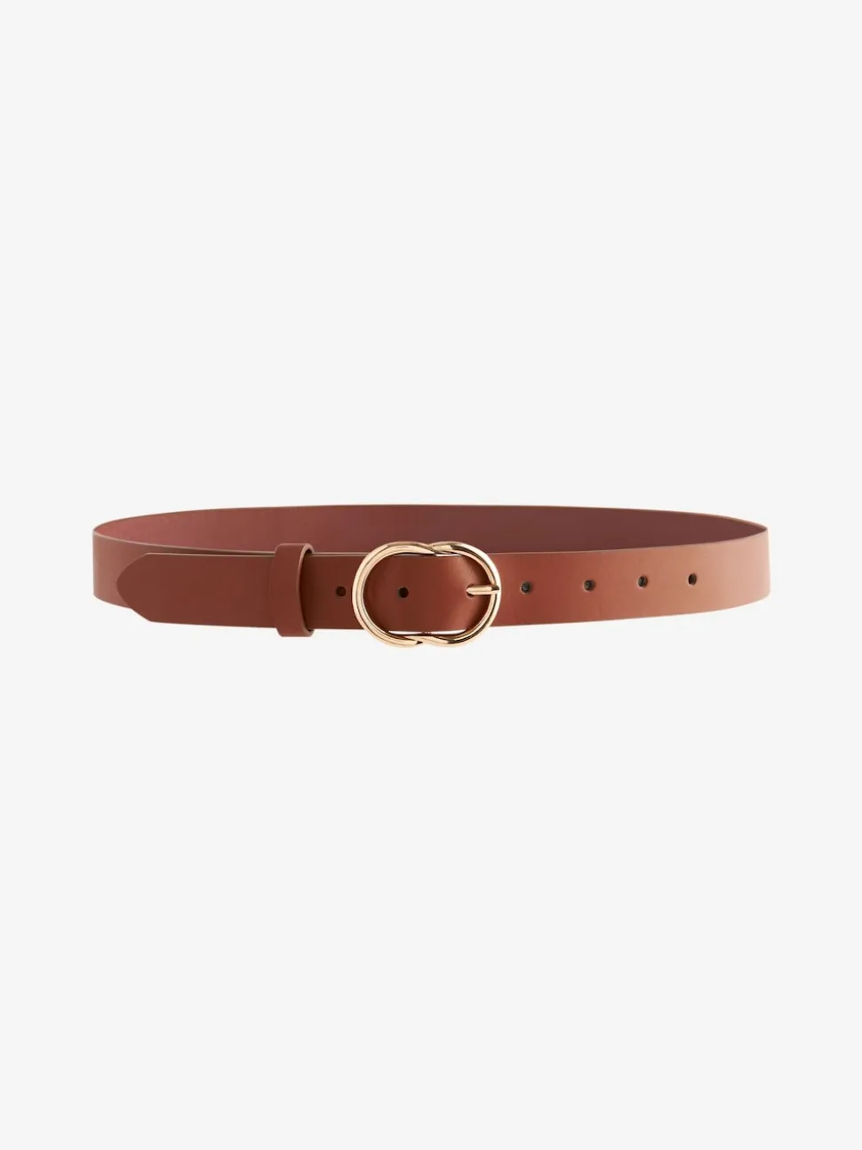 Marron fauve - Ceinture régulière en PU