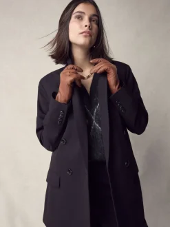 Marron fauve - Gants en cuir