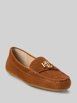 Marron fauve - Lauren Ralph Lauren Barnsbury Mocassins en daim