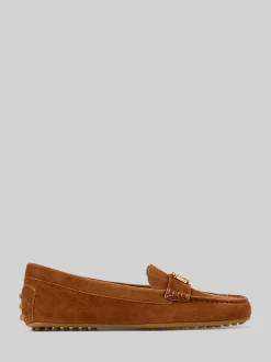 Marron fauve - Lauren Ralph Lauren Barnsbury Mocassins en daim