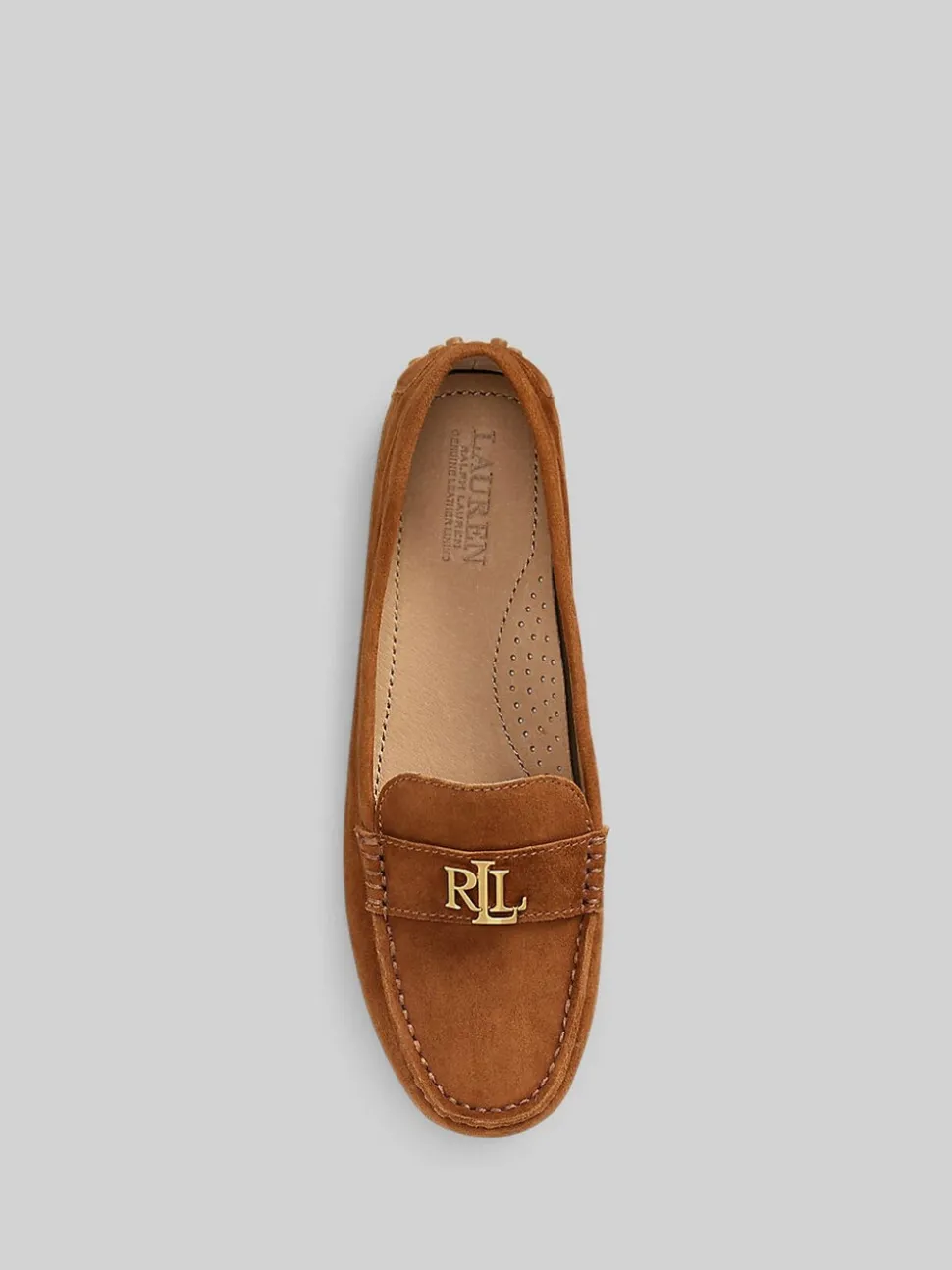 Marron fauve - Lauren Ralph Lauren Barnsbury Mocassins en daim
