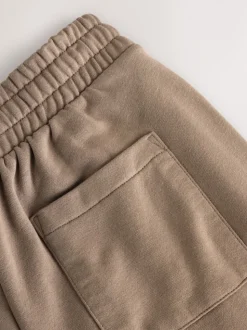 Marron mink - soi-même. Pantalon de jogging coupe large