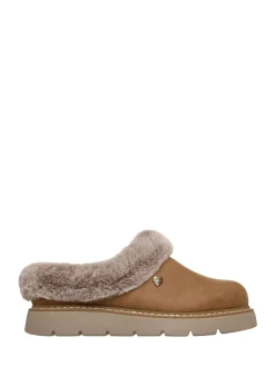 Marron noisette - Chaussons Skechers Keepsakes Lite Mélange